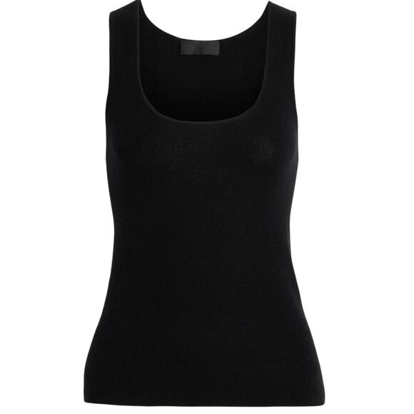 Nili Lotan Etana Cashmere Tank Top Black L - Picture 1 of 11